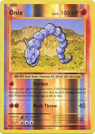 Onix Evolutions 61/108 Common Reverse Holo