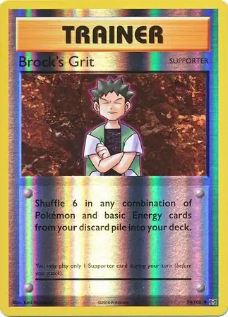 74/108 Brock's Grit EVO Uncommon Reverse Holo