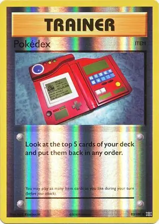 82/108 Pokédex EVO Uncommon Reverse Holo