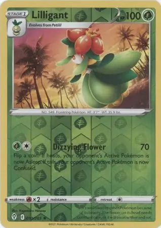 010/203 Lilligant EVS Rare Reverse Holo