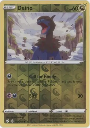 113/203 Deino EVS Common Reverse Holo