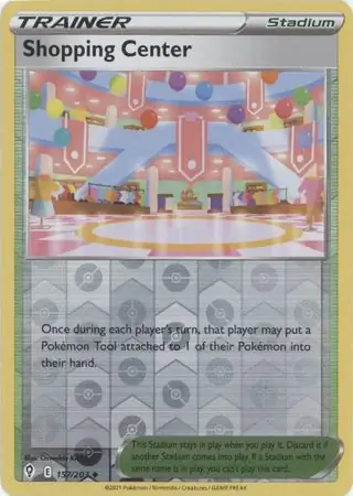 157/203 Shopping Center EVS Uncommon Reverse Holo