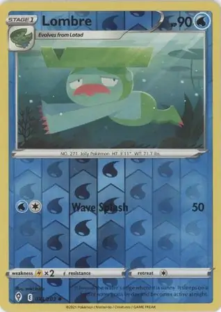 033/203 Lombre EVS Uncommon Reverse Holo