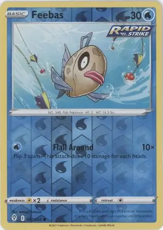 037/203 Feebas EVS Common Reverse Holo