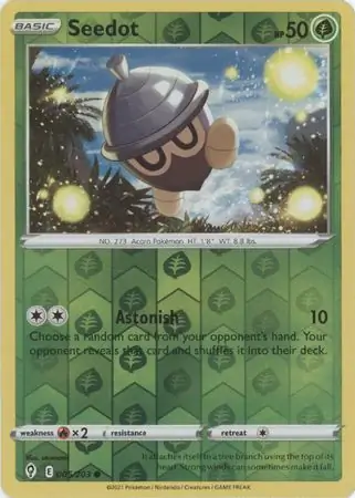 005/203 Seedot EVS Common Reverse Holo