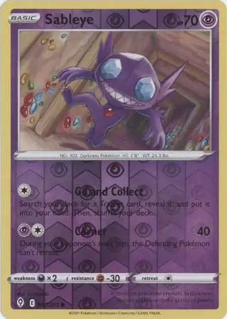 067/203 Sableye EVS Common Reverse Holo