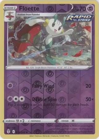 072/203 Floette EVS Uncommon Reverse Holo