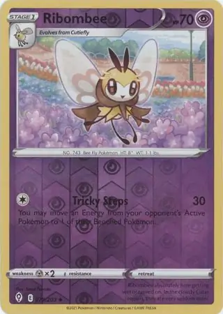 079/203 Ribombee EVS Uncommon Reverse Holo