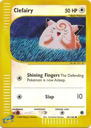101/165 Clefairy EX Common Reverse Holo
