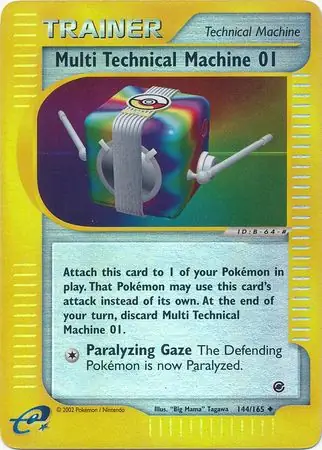 144/165 Multi Technical Machine 01 EX Uncommon Reverse Holo