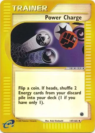 147/165 Power Charge EX Uncommon Reverse Holo