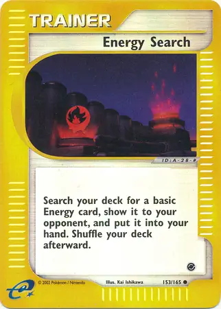 153/165 Energy Search EX Common Reverse Holo