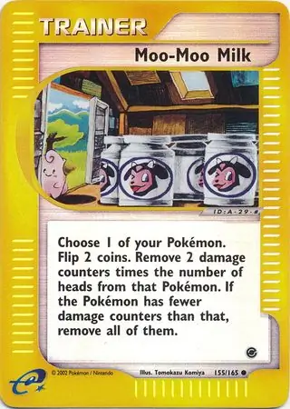 155/165 Moo-Moo Milk EX Common Reverse Holo