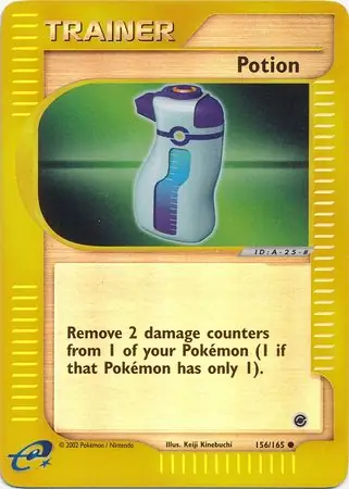 156/165 Potion EX Common Reverse Holo