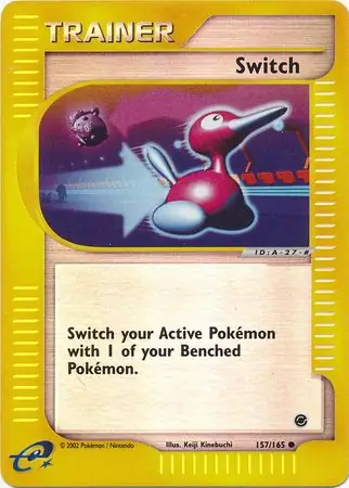 157/165 Switch EX Common Reverse Holo