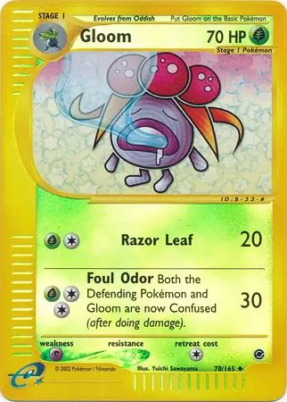 78/165 Gloom EX Uncommon Reverse Holo