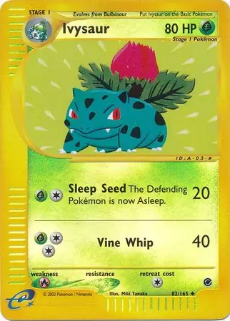 Ivysaur Expedition Base Set 82/165 Uncommon Reverse Holo