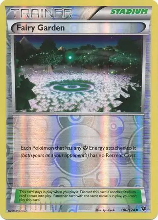 100/124 Fairy Garden FCO Uncommon Reverse Holo