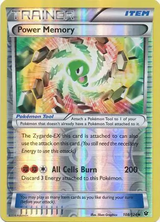 108/124 Power Memory FCO Uncommon Reverse Holo