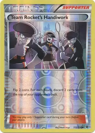 112/124 Team Rocket's Handiwork FCO Uncommon Reverse Holo