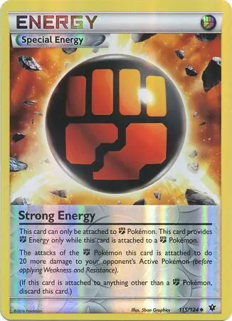115/124 Strong Energy FCO Uncommon Reverse Holo