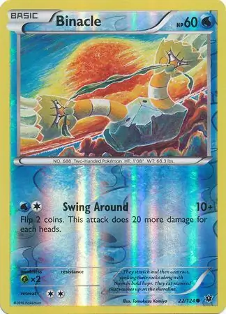 22/124 Binacle FCO Common Reverse Holo