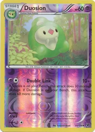 34/124 Duosion FCO Uncommon Reverse Holo