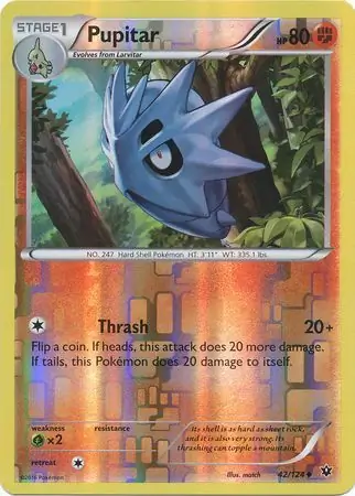 42/124 Pupitar FCO Uncommon Reverse Holo