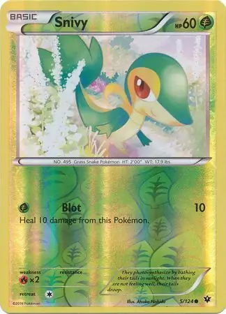 5/124 Snivy FCO Common Reverse Holo