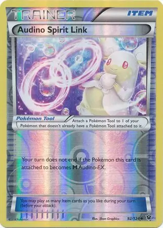 92/124 Audino Spirit Link FCO Uncommon Reverse Holo