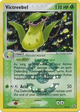 17/112 Victreebel RG Rare Holo Reverse Holo