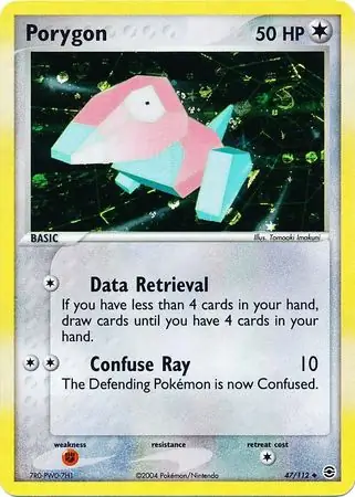 47/112 Porygon RG Uncommon Reverse Holo