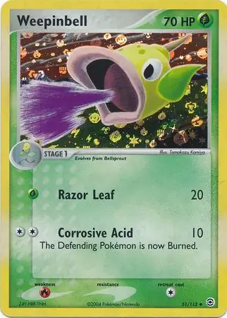 51/112 Weepinbell RG Uncommon Reverse Holo