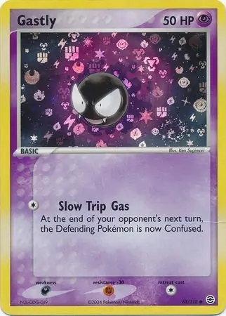 63/112 Gastly RG Common Reverse Holo