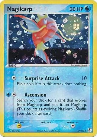 67/112 Magikarp RG Common Reverse Holo
