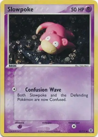 80/112 Slowpoke RG Common Reverse Holo