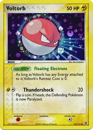 Voltorb FireRed & LeafGreen 85/112 Common Reverse Holo