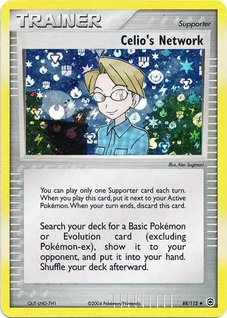 88/112 Celio's Network RG Uncommon Reverse Holo