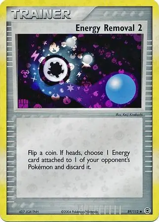 89/112 Energy Removal 2 RG Uncommon Reverse Holo