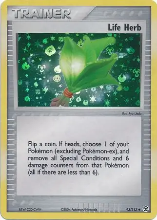 93/112 Life Herb RG Uncommon Reverse Holo