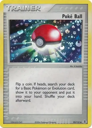 95/112 Poké Ball RG Uncommon Reverse Holo