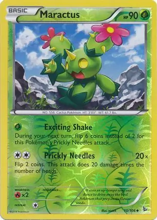 10/106 Maractus FLF Uncommon Reverse Holo