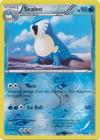 25/106 Sealeo FLF Uncommon Reverse Holo