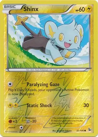 32/106 Shinx FLF Common Reverse Holo