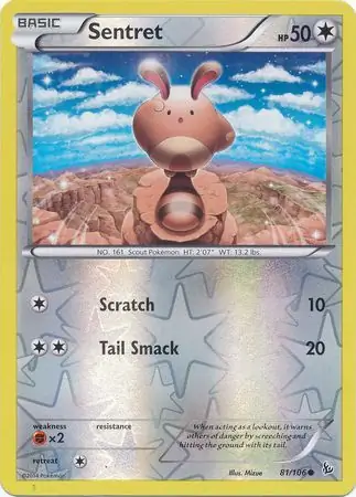 81/106 Sentret FLF Common Reverse Holo