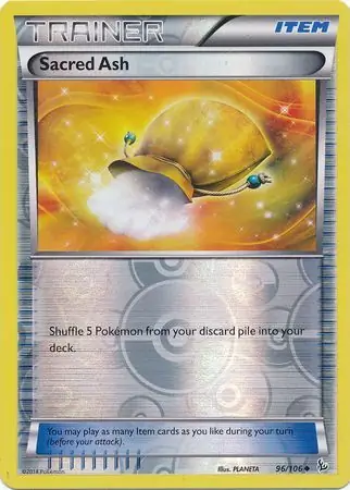 96/106 Sacred Ash FLF Uncommon Reverse Holo
