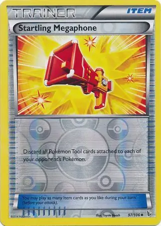 97/106 Startling Megaphone FLF Uncommon Reverse Holo