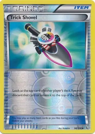 98/106 Trick Shovel FLF Uncommon Reverse Holo