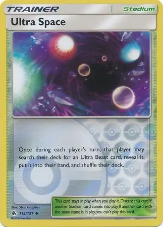 115/131 Ultra Space FLI Uncommon Reverse Holo