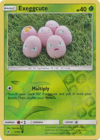 1/131 Exeggcute FLI Common Reverse Holo